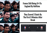 France Still Being 0-4 To England By Halftime They Scored 2 Goals By The First 9 Minutes After Break FIFA World Cup 2026" Today France 4 Third place play-off 6 England Full-time