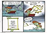 I'VE FINALLY FOUND IT... AFTER 15 YEARS THE SCROLL OF TRUTH! Robotatertot comics The only "Grimderp Lore" in 40K is just lore someone dislikes NYEHHH W imgflip.com