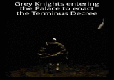 Grey Knights entering the Palace to enact the Terminus Decree