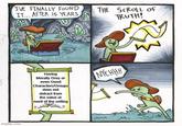 I'VE FINALLY FOUND IT... AFTER 15 YEARS THE SCROLL OF TRUTH! Robotatertot comics Having Morally Grey or even Good Characters/Groups does not detract from the value or merit of the setting NYEHHH W imgflip.com