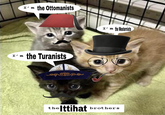I'm the Ottomanists I'm the Turanists I'm the Westernists the Ittihat brothers
