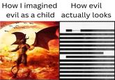 How I imagined How evil evil as a child actually looks Epstein
