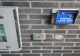 P Down CALL e Message July 18 Friday Mircom POSTAL LOCK BOX MADE BY DOORKING INGLEWOOD, CALIF. FD