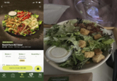 10:56 NEW RECIPE! Ranch Parm BLT Salad $11.99 Whole 750 Cal + side (190 Cal) Sizes ▾ Whole Sides ▾ French Baguette Quantity ▼ 1 FREE! Make it a Stuffer Add to Order $11.99 My Home Order Menu Rewards Scan ☆