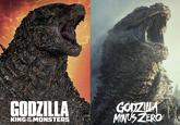 GODZILLA OF KING THE MONSTERS GODZILLA MINUS ZERO