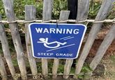 WARNING STEEP GRADE n.com 800-952-1457 K2-0748