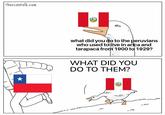 theycantalk.com what did you do to the peruvians who used to live in arica and tarapacá from 1900 to 1929? WHAT DID YOU DO TO THEM? 113