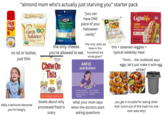 PAM ORIGINAL "almond mom who's actually just starving you" starter pack "you can have ONE ' ORGANIC TOFU piece of your halloween Lightlife JUMBO SMART DOGS Plant-Based Hot Dogs 1400- Great Buttery Taste earth balance Organic no oil or butter, just this NET WT 13 0206 NATURAL CHEE Kraft String Cheese MOZZARELER CHEESE 2% MILK FOR 79 PROTEIN the only cheese you're allowed to eat Chew On This candy." "the only carbs we have in this household are whole grain!" ARFID and Autism this steamed veggies = typical weekday meal "hmm... the cookbook says eggs, let's just make it with egg whites" Huskee daily crashouts because you're hangry ERIC SCHLOSSER CHARLES WILSON books about why processed food is scary • Sensory sensitivities *Limited range of foods Mealtime anxiety or distress Lack of appetite Fear of choking or vomiting what your mom says when the doctors start asking questions you get in trouble for eating other kids' lunch out of the trash (no one ever asks why)