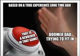 BASED ON A TRUE EXPERIENCE LONG TIME AGO THAT IS A REVOLVER IN THAT GAME! BOOMER DAD TRYING TO FIT IN
