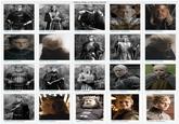 Gallery: Kings on the Iron Throne Aegon I Targaryen Amys Targaryen Hangor I Targaryen Jaehaerys 1 Targaryen Viserys 1 Targaryen Aegon II Targaryen Aegon III Targaryen Daeron I Targaryen Baelor I Targaryen Viserys II Targaryen Aegon IV Targaryen Daeron II Targaryen Aerys Targaryen Mackar Targaryen Aegon V Targaryen Jaehaerys II Targaryen Aerys II Targaryen Robert I Baratheon & Joffrey 1 Baratheon Tommen I Baratheon