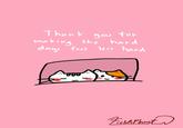 Thank you for making the hard days feel less hard Fields Planst