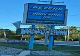 PETERS BODY SHOP Inc. Collision Specialists A CARS WEAKEST PART IS THE NUT HOLDING THE WHEEL VOTED FORT WAYNE BEST BODY SHOP VOTE AGAIN NOW