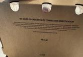 WE MUST RE-OPEN THE 9/11 COMMISSION INVESTIGATION IRREFUTABLE EVIDENCE OF CONTROLLED DEMOLITION ON 9/11 HAS BEEN DELIBERATELY SUPPRESSED. TERRORISTS DESTROYED A THIRD SKYSCRAPER THAT WAS NEVER HIT BY A PLANE ON THAT DAY OF EVIL. WORLD TRADE CENTER 7 WAS NOT HIT BY A PLANE YET FELL IN SYMMETRIC FREE FALL INTO ITS OWN FOOTPRINT. PLEASE EDUCATE YOURSELF CONCERNING FACTS AND DEMAND ACTION FROM YOUR FEDERAL LEGISLATORS. GO TO: WWW.PALISADEPRODUCE.CO/JUSTICE PP FLAT 10108