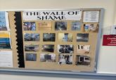 SES THE WALL OF SHAME GROUP 3 FIRST SELECTMAN FINANCE DIRECTOR ASSIST FINANCE DIRECTOR TAX COLLECTOR PLANNING & ZONING ENGINEERING GROUP 4 GROUP S CIVIL SERVICE PROBATE JUDGE GROUP 6 REGISTRAR OF VOTERS TAX ASSESSOR FIRE ALARM GROUP 1 SERVER ROOM GROUP & FIRE MARSHALL BUILDING DEPARTMENT UILDING CIL سالم donakol A "A Defib loca Co Chamb