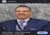 in Linkedin : ☑ John Rod - John Rod and Company | LinkedIn Visit >