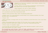 Anonymous It's all Joever 53 KB JPG 07/10/23(Mon)19:50:52 No.902381248 >dad is a heroin addict and dies when I'm still fairly young >step dad constantly belittles and beats the s--- out of me and mom >this goes on for a few years >ffw till I'm 16 and finally stand up for myself >It worked and the bastard left >Mom becomes the new f------ abuser >Tells me I'm worthless and that I'm responsible for her s----- life conditions >Turn 18 >She packs a bag full of my clothes and throws me out the house >She threatened me that if I'll ever try to get near the house she'll call the cops on me for harassing her >This was 2 weeks ago >Currently posting this using the McDonald's wifi since she blocked my sim card It's f------ over boys, isn't it? My adulthood hasn't even probably started yet and I'm already a bum. 5 Replies View Thread