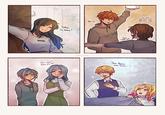 Artwork was also posted on instagram under the name _tofuuni and I think on Twitter