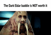 The Dark Eldar baddie is NOT worth it