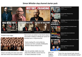 Simon Whistler slop channel starter pack HISTORY CHANGING REAL HELICARRIERS The Real Life Pying Alcouth Centers SIDE PROJECTS W EER 23:11 Fact Quickie 178k views • 6 days ago Aircraft Carriers S WHO WERE THEY WHAT HAPPENED HERE? THE REST OF HER STORY KEEP CALM When Garden Gnomes Were Real 29k views • 3 weeks ago Terrible Al slop images 1:42:51 KEEP ALM AND 10:22 ate KEEP CALM 17:55 The Forgotten American Civil War Death Camp 26k views 3 weeks ago 1 The Real Story of Amelia Earhart 38k views - 4 weeks ago Has to churn out content so fast that he doesn't even bother retaking or editing over words he's stumbled over or mispronounced. Clearly reading off a script written by someone else that's probably Al/Wikipedia and full of obvious factual errors WHAT REALLY HAPPENS WHEN The Tragic Reality of Winning the Lottery YOU WIN THE LOTTERY POW 05 10 30 15:47 WHAT HAPPENED NEX 25:21 Fact Quickie 107k views • 2 weeks ago The Challenger Explosion Was So Much Worse Than You Thi Into the Shadows 767k views • 10 days ago THE FART THAT KILLED History's Literal Deadliest Fart That Killed Thousands 10,000 TRASH 15:13 24:20 Fact Quickie 223k views • 11 days ago Germany's Useless Answer to the Global Hawk Megaprojects 168k views • 13 days ago DOES BLOWING WORK? Does Blowing in Nintendo Cartridges Actually Do Anything? Fact Quickie 26k views • 13 days ago 7:31 The Aaron Donald Situation Just Got Crazier Mikerophone ✔ 97k views • 2 weeks ago C RAMS 12:41 Simon's out today, let's have some other bald Temu Simon from Scotland instead That one painfully middle-class lame jokey Simon Whistler channel that has no reason whatsoever to exist. Why is he flogging watches? "Oooh, this new channel looks interesti... oh ffs it's another Simon Whistler channel"