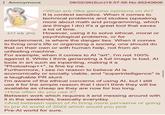 Anonymous 577 KB JPG 08/02/26(Sun)18:57:56 No.85240606 >What are r9ks genuine opinions on Al? It is context sensitive. When it comes to technical problems and studies (speaking more about math and programming, which are things I do) it's a great tool that saves a lot of time. However, using it to solve ethical, moral or psychological problems, or for entertainment, is where the danger lies. When it comes to living one's life or organizing a society, one should do that on their own or with human help, not from an unfeeling machine. For example, when it comes to Al "art", I'm not 100% against it. While I think generating a full image is bad, Al tools in art such as inpainting, making it a "Photoshop++", is fine by me. Furthermore, I see no reason to believe Al is economically or socially viable, and "superintelligence" is a laughable PR stunt. I'm aware of the ethical concerns of using Al, but I still use it for the simple reason that I don't think they will be available as cheap as they are now for too long. >How often do you use it? Between work which requires it and messing around with it in the weekends, basically everyday. >And between option of Ai bring more pervasive or going to pre Al world of 2022 which would you pick Pre-Al world for sure.