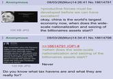 Anonymous Any capitalism is superior to feudalism. -Ding Xierping- AU QUOTES 105 KB JPG Anonymous Mcffwebe Hey, remember when the Panama Papers were released and they showed how basically very wealthy person on the planet was avoiding taxes by offshoring their money and nothing was done about it except the reporter who broke the story was murdered with a car bomb? 08/03/26(Mon) 14:26:41 No. 18614791 >productive forces must be developed before we can have socialism! okay, china is the world's largest economy now, when does the wide- scale nationalization and seizing of the billionaires assets start? 08/03/26(Mon) 14:34:41 No. 18614798 >>18614791 (OP) # >when does the wide-scale nationalization and seizing of the billionaires assets start? 120 KB JPG Never Do you know what tax havens are and what they are really for?