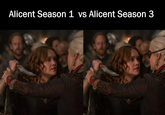 Alicent Season 1 vs Alicent Season 3