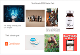 The "startup" is literally just a GPT wrapper Their ultimate goal: Y Combinator Tech Bros in 2026 Starter Pack ZYN 6 BPC 157 RX PEPTIDE Lives in a hacker house with 20 other "founders" Run With Us on Strava!