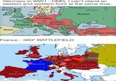 Germany in WW1 OMG, I can't stand an eastern and western front at the same time. Great Britain Petrograd Moscow Spain Denmark London Nether- lands Belg Paris. Western Front France Berlin Germany Lux Switz. Italy Austria- Sarajevo. Russia Hungary Romania Black Sea Bulgaria Monteneg Constantinople (Istanbul) Turkey Greece The Ottoman Empire Rome France: 360° BATTLEFIELD SPAIN GREAT BRITAIN made Withmemátic ERICH POLAND LITHUANIA FRANCE AUSTRIAN HABSBURGS