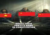 imgflip.com WRITE THEIR PARTY'S NAME IN CONSTITUTION