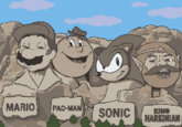 MARIO PAC-MAN SONIC KING HARKINIAN