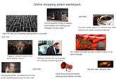 Online shopping picker starterpack 4 The occasional trolley of twenty wine bottles and nothing else (lifesaver for pick rate) Item list has you constantly going back on yourself pick rate...... pick rate...... First few weeks spent in a zombie-like state before your sleep schedule adjusted I WILL WORK HARDER! alamy Getting chewed out by manager for subbing something wrong No matter how fast you go it doesn't seem to be quick enough alamy "I guess I should check in the back before I sub it" paltyimages Craftsdambik pick rate.... Old people either incredibly kind or the most impolite person you've ever met Same store announcements playing every twenty minutes the pick rate... the pick rate...