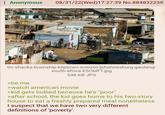: Anonymous 08/31/22(Wed)17:27:39 No.884832238 tin-shacks-township-kliptown-soweto-johannesburg-gauteng- south-africa-E5CMFT.jpg 548 KB JPG >be me >watch american movie >kid gets bullied because he's "poor" >after school, the kid goes home to his two-story house to eat a freshly prepared meal nonetheless I suspect that we have two very different definitions of 'poverty'