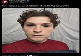 4 DiscussingFilm ❤ @DiscussingFilm Tom Holland on set of 'SPIDER-MAN: BRAND NEW DAY'. 2:40 AM · Aug 7, 2026 9.9M Views