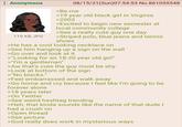 : Anonymous 119 KB JPG 08/15/21(Sun)07:54:53 No.861055548 >Be me >19 year old black girl in Virginia >2003 >Excited to begin new semester at local community college >See a really cute guy one day >Striped polo, blue jeans and tennis shoes >He has a cool looking necklace on >See him hanging up a sign on the wall >Go over and look at it >"Looking for an 18-20 year old girl" >"I'm a gentleman" >Aw that's cute the guy must be shy >Look at bottom of the sign >"No blacks." >Feel embarrassed and walk away >Go home and cry because I feel like I'm going to be forever alone >18 years later >On Twitter >See weird hashtag trending >Heh, that kinda sounds like the name of that dude I had a crush on >Open thread >See picture >God really does work in mysterious ways