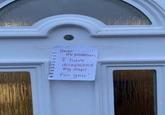Dear mr postman, I have disinfected My flaps for you!