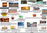 British summer in 2026 starterpack Nothing but literally too much hotness Struggles at work and in education with focus So many droughts everywhere!!!!! Pair of bellows, airbeds, inflatables all an occurance everyday nov- Seriously soaring temperatures exceeding 35 degrees Extremely humid and firing: defaming the positive reputation of summer-literally gentral Sub- Saharan Africa Reading and Leeds jeen für-in festievals still viable in this weather? hmm LONDON CEFICIALLY DECLARED IN DROUGHT "It's just summer deal with it" Every person right now Nee noo nee noo GCC 6 very high heatwaves either non-stop or having very short intervals of 3 days per heat It is so hot it makes the Arab countries of the Gulf feel like a saint of life at this point.. whoo whoo whoo No Air con wildfires creepingwhatsoever from every corner High rates of students refusing to attend school or sixth form college Exclusively sunny, windless weather and clear nights giving Dubai vibes Worrying about your stalling GCSE and A- level grades yet not bothering due to the humidity because of no AC London tube is literally a deadly greenhouse-air is so thick you can swim in Teens who lost their friends seeing other teens in their park in groups and feeling jealous Yet wonder how they flocking to cope in this tropical the beach heat