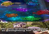 Falsehood Level 3 Persuasion Level 3 Child-rearing Level 4 Soothing Platitudes Level 5 Glib Trait [Reroll Persuasion or Falsehood Roll] Buy Relationship: Mother-Child PC who is incredibly skilled at gaslighting her own kid imgflip.com