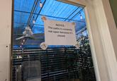 DONATIONS NOTICE: The patio is currently not open because it's closed.