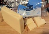 PER 182 110 Lucerne MADE WITH MILK FROM COWS NOT TREATED WITH ST DAIRY FARMS SINCE 1904 PERISHABLE KEEP REFRIGERATED OCIO ALOW Swiss CHEESE NET WT 8 OZ (226 g)