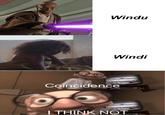 Windu Windi Coincidence I THINK NOT