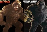 KONG SKULL ISLAND D GODZILLA-KONG THE NEW EMPIRE D