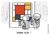DW "HUMAN SLOP." wwww STONETOSS.COM