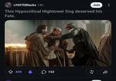 r/HOTDBlacks 14h Join This Hypocritical Hightower Dog deserved his Fate. 439 152 وی R