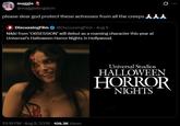 maggie @maggiekingdom Q please dear god protect these actresses from all the creeps ▲▲▲ 4 DiscussingFilm @DiscussingFilm - Aug 9 Nikki from 'OBSESSION' will debut as a roaming character this year at Universal's Halloween Horror Nights in Hollywood. 10:18 PM - Aug 9, 2026 106.3K Views Universal Studios HALLOWEEN HORROR NIGHTS