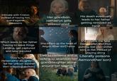 Intimate with Criston instead of having him guard against assassin's Her grandson Jaehaerys gets assassinated His death eventually leads to her father getting removed as Herhand Which leads to her father having to leave Kings Landing, get captured and later excuted Tries to force Helaena(her daughter) to kill her unborn son (her own unborn grandson) She offers up the head of Aegon II(her son) twice Lies to Helaena and is willing to abandon her granddaughter alone around her enemies She unveils the fake Daeron plan and thus putting real Daeron (her son) at risk instead of playing along Literally poisons Aemond(her son) Box