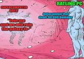SUPERCOMPUTER BBEG "Join me and we will rule the galaxy to- RATLING PC Autocannon that dealt 90,000 Damage imoflip.com