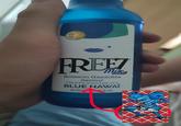 FREEZ Boisson Gazéifiée Saveur FRUITS EXOTIQUES BLUE HAWAI 275m ༢L-0z BLUE HAWAII