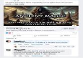 1d-e Se spells and magic items inspired by actual spells from the ancient world.... See more ANCIENT MAGIC REAL SPELLS FROM ANCIENT SOURCES, CONVERTED TO SE KICKSTARTER.COM Ancient Magic for 5e Real Spells From the Ancient World, Converted t... Learn more 8 Like Newest Comment Share Uhhh, how about no. The game is fantasy only nitwits. 1m Like Reply Send message Hide Write a reply... The Bible says the Lord's will be done not your own through these spells... You're leading people to destruction. Repent before it's too late pal. 18h Like Reply Send message Hide