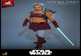 Hot Toys. EXCLUSIVE Toys STAR WARS © & TM Lucasfilm Ltd. AHSOKA TANO PADAWAN HOT TOYS 1/6TH SCALE COLLECTIBLE FIGURE LIGHT-UP EFFECTS ARE SIMULATED PROTOTYPE SHOWN, FINAL PRODUCT MAY BE SLIGHTLY DIFFERENT TM