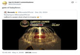 Jae in Uruk || commissions @AUOenjoyer gate of babylbron B Bovada @Bovada Official Dec 30, 2024 SPORTS Replying to @BovadaOfficial • LeBron's career shot chart is insane LEBRON JAMES FIRST TO 40,000 POINTS CLE MIA BY @VannaBushong AND @KirkGoldsberry 2014-15 24,157 10:48 AM May 4, 2026 307.3K Views ...